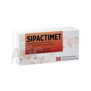 SIPACTIMET 50 mg/1000 mg