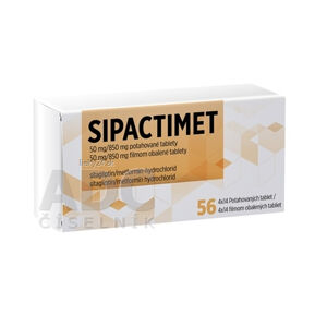 SIPACTIMET 50 mg/850 mg