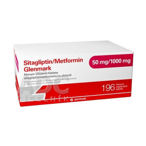 Sitagliptin/Metformin Glenmark 50 mg/1000 mg