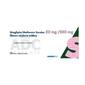 Sitagliptin/Metformin Sandoz 50 mg/850 mg