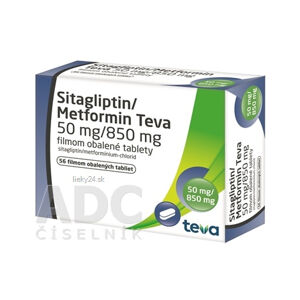 Sitagliptin/Metformin Teva 50 mg/850 mg