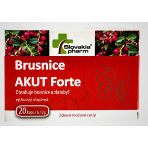 Slovakiapharm Brusnice AKUT Forte 20 cps