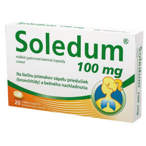 Soledum 100mg mäkké gastrorezistentné kapsuly cps.enm. 20 x 100 mg