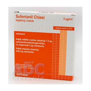 Sufentanil Chiesi 5 µg/ml