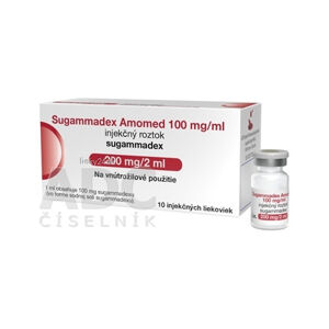 Sugammadex Amomed 100 mg/ml