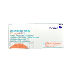 Sugammadex Reddy 100 mg/ml