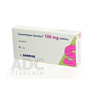 Sumatriptan Sandoz 100 mg tablety