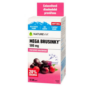 Swiss Naturevia Mega brusnice 500 mg 60 cps