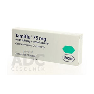 Tamiflu 75 mg tvrdé kapsuly