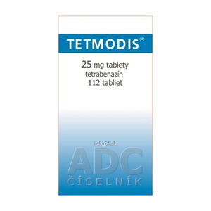 Tetmodis 25 mg tablety