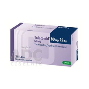 Tolucombi 80 mg/25 mg tablety