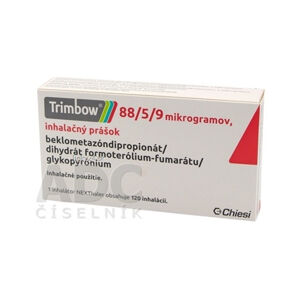 Trimbow 88/5/9 mikrogramov