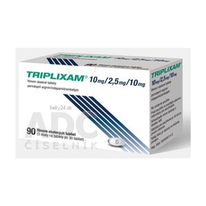 TRIPLIXAM 10 mg/2,5 mg/10 mg