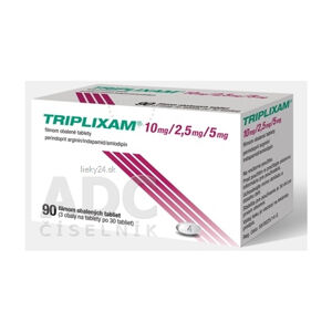 TRIPLIXAM 10 mg/2,5 mg/5 mg