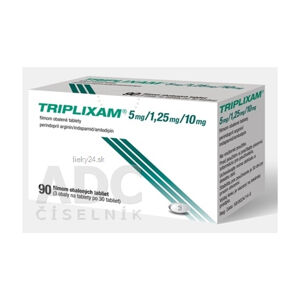 TRIPLIXAM 5 mg/1,25 mg/10 mg