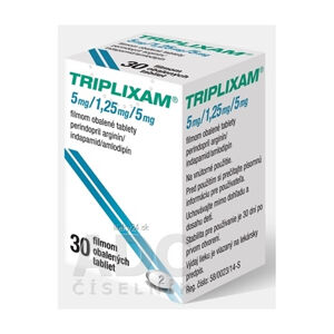 TRIPLIXAM 5 mg/1,25 mg/5 mg