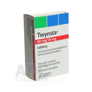 Twynsta 80 mg/10 mg tablety
