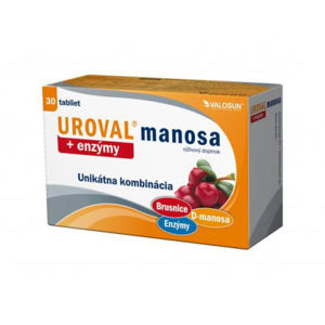 Walmark UROVAL manosa + enzýmy 30 tbl