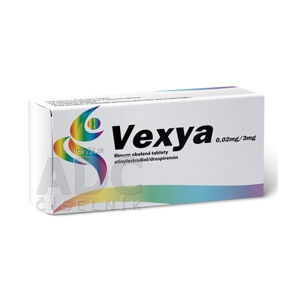 Vexya 0,02 mg/3 mg filmom obalené tablety