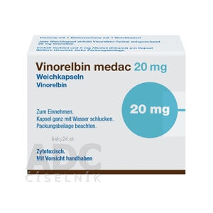 Vinorelbine medac 20 mg mäkké kapsuly