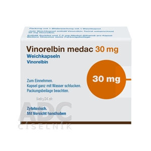 Vinorelbine medac 30 mg mäkké kapsuly