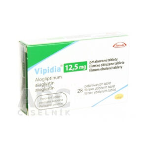 Vipidia 12,5 mg filmom obalené tablety