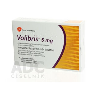 Volibris 5 mg filmom obalené tablety