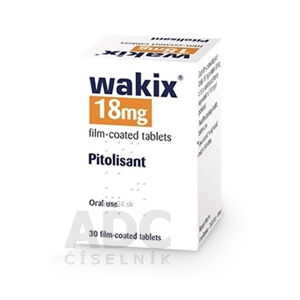 Wakix 18 mg filmom obalené tablety