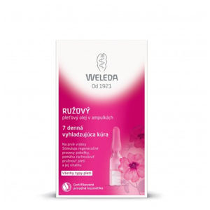 WELEDA Ružový pleťový olej v ampulkách 7x 0,8 ml
