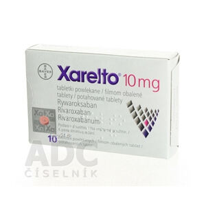 Xarelto 10 mg filmom obalené tablety