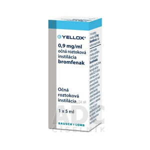 Yellox 0,9 mg/ml očná roztoková instilácia