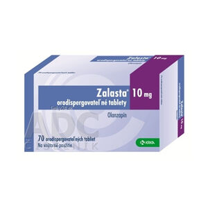 Zalasta 10 mg orodispergovateľné tablety