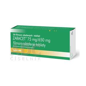 ZARACET 75 mg/650 mg