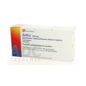Zeffix 100 mg filmom obalené tablety