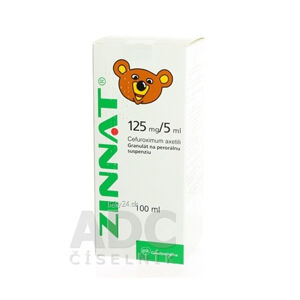 ZINNAT 125 mg/5 ml